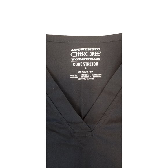 NWOT Authentic Cherokee Workwear Core Stretch XS Grey Scrub Top - Picture 9 of 11